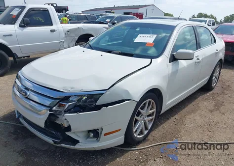 2012 Ford Fusion Sel из США, поврежденный, VIN 3FAHP0JAXCR205020